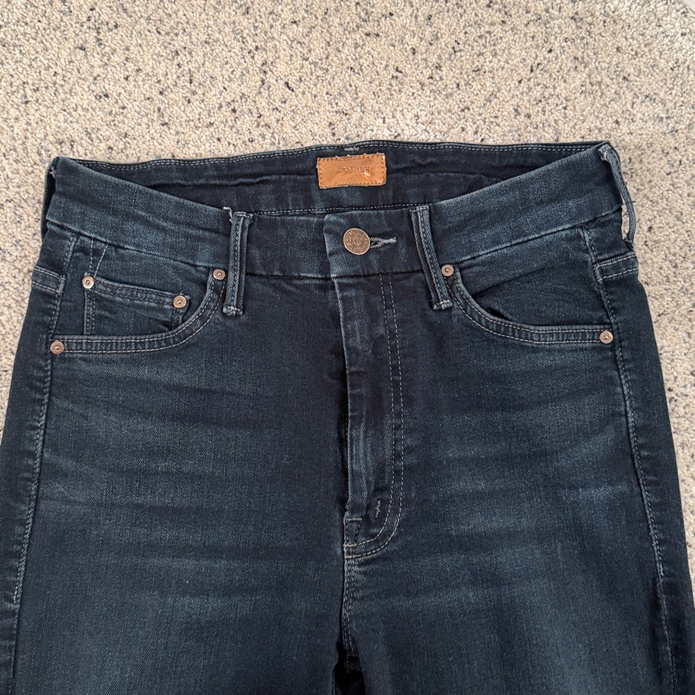 MOTHER Dark Blue Women's jeans